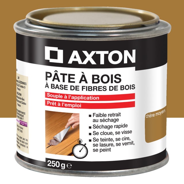Pâte à bois , AXTON chêne moyen 250 g