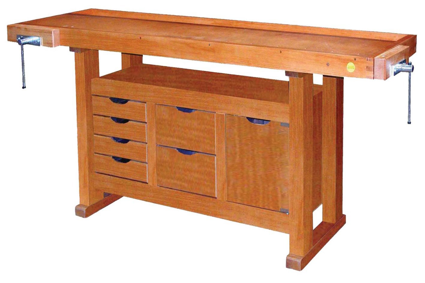 Établi en bois 1 porte OUTIFRANCE, L.200 cm - 3