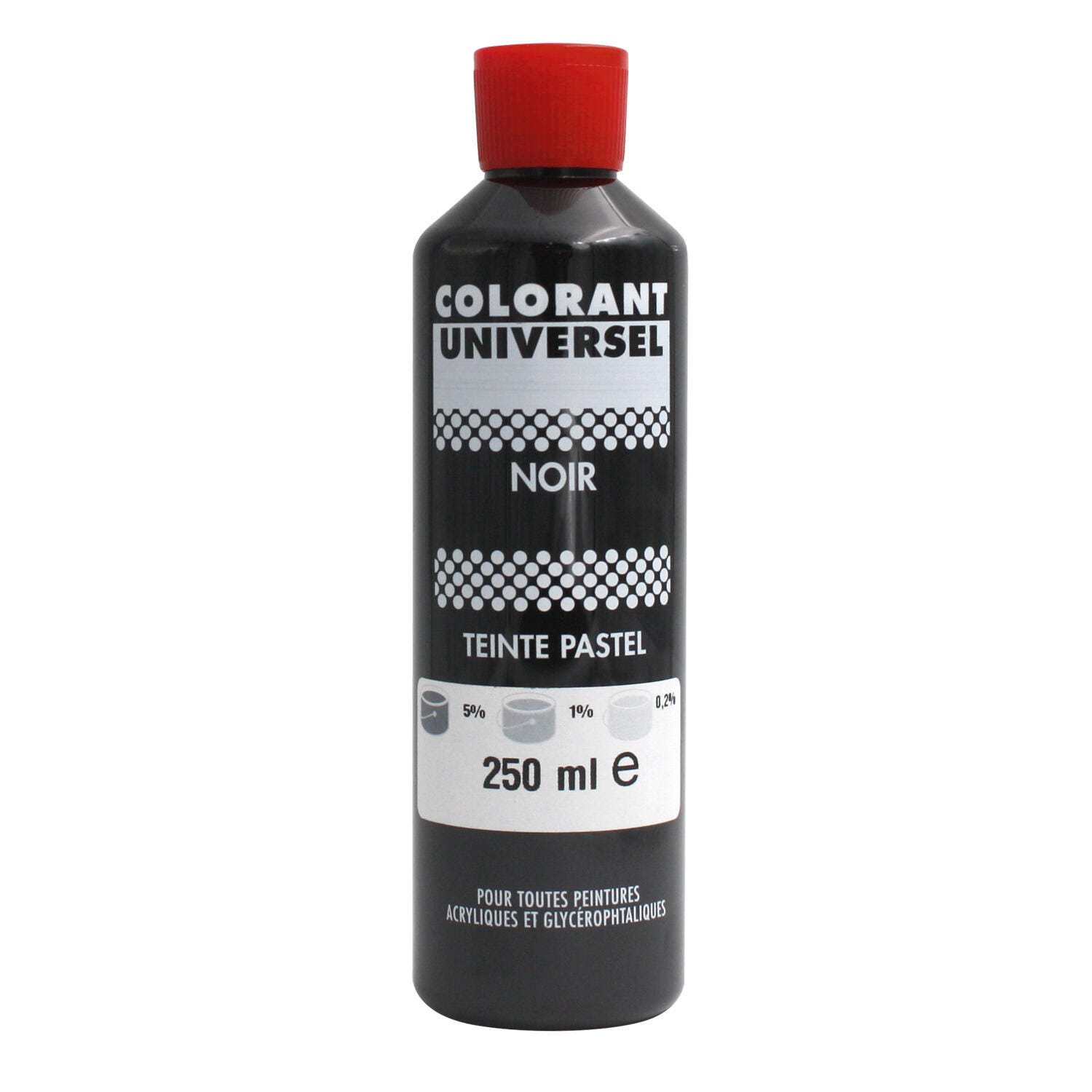 Colorant universel 250 ml noir | Leroy Merlin