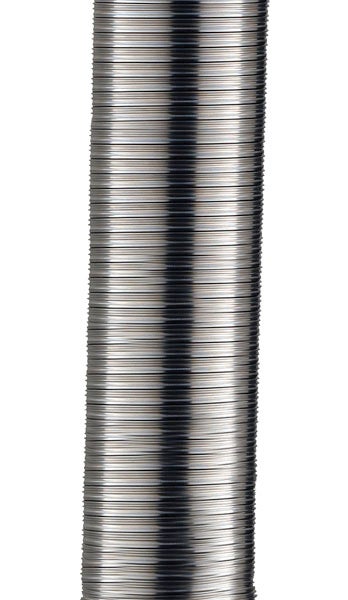 Tubage flexible isolé pour conduit double paroi POUJOULAT Diam.100 mm 1.25 m Ep.