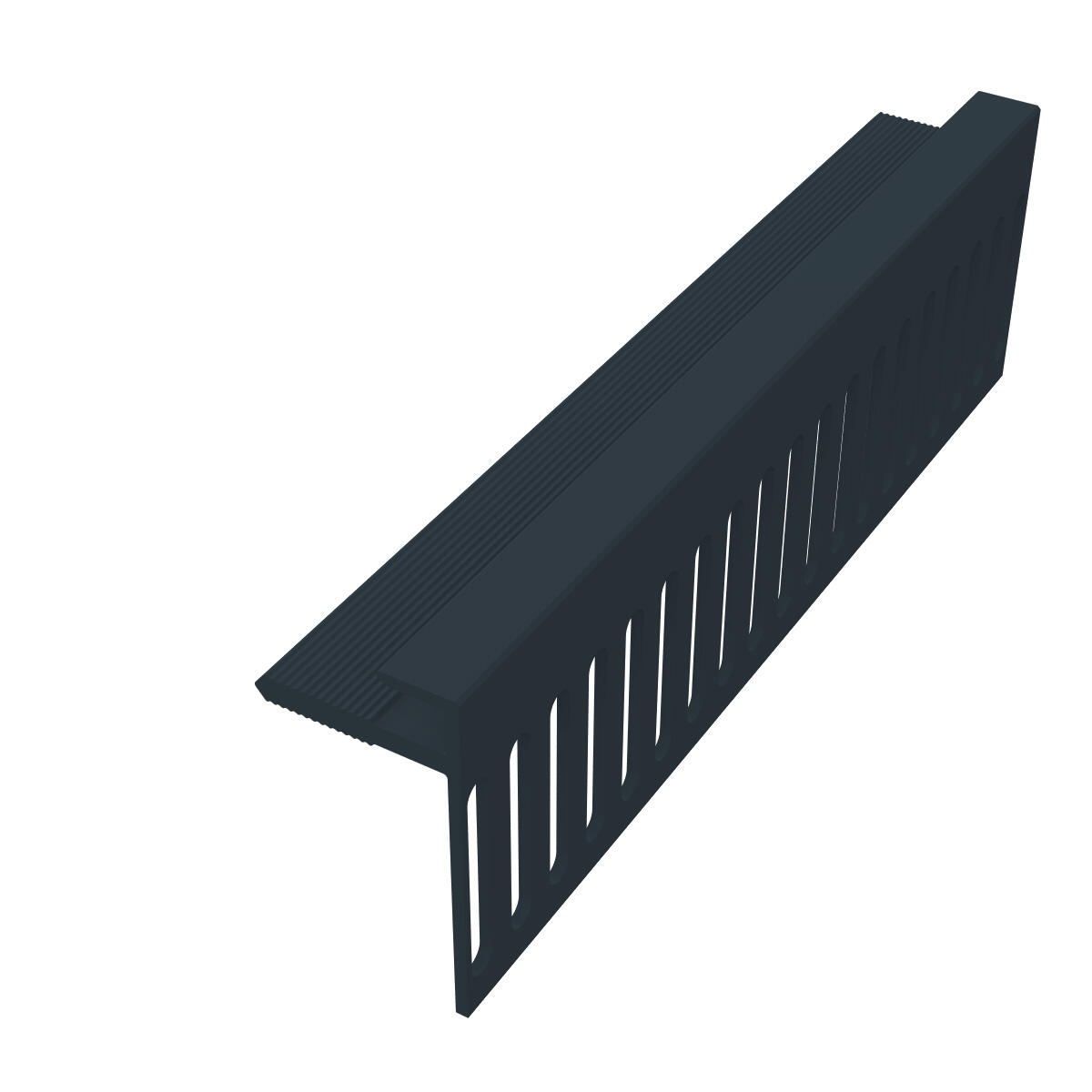 Profil de départ pvc 35 mm FREEFOAM gris 3 m - 3