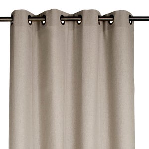 Rideau tamisant tamisant, Metis, coton, beige H.260 x l.135 cm