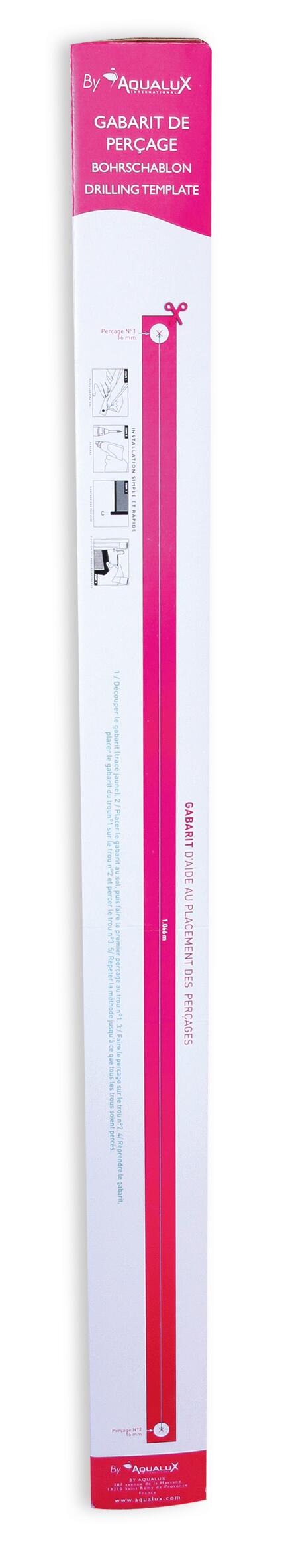 Barrière pvc souple pour piscine AQUALUX, H.125 x l.320 cm - 6