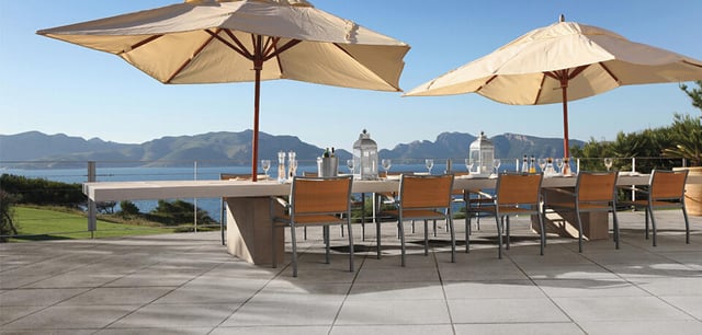 Dalle béton Provençale au m², gris, mono format, L.50 x l.50 cm x Ep.50 mm