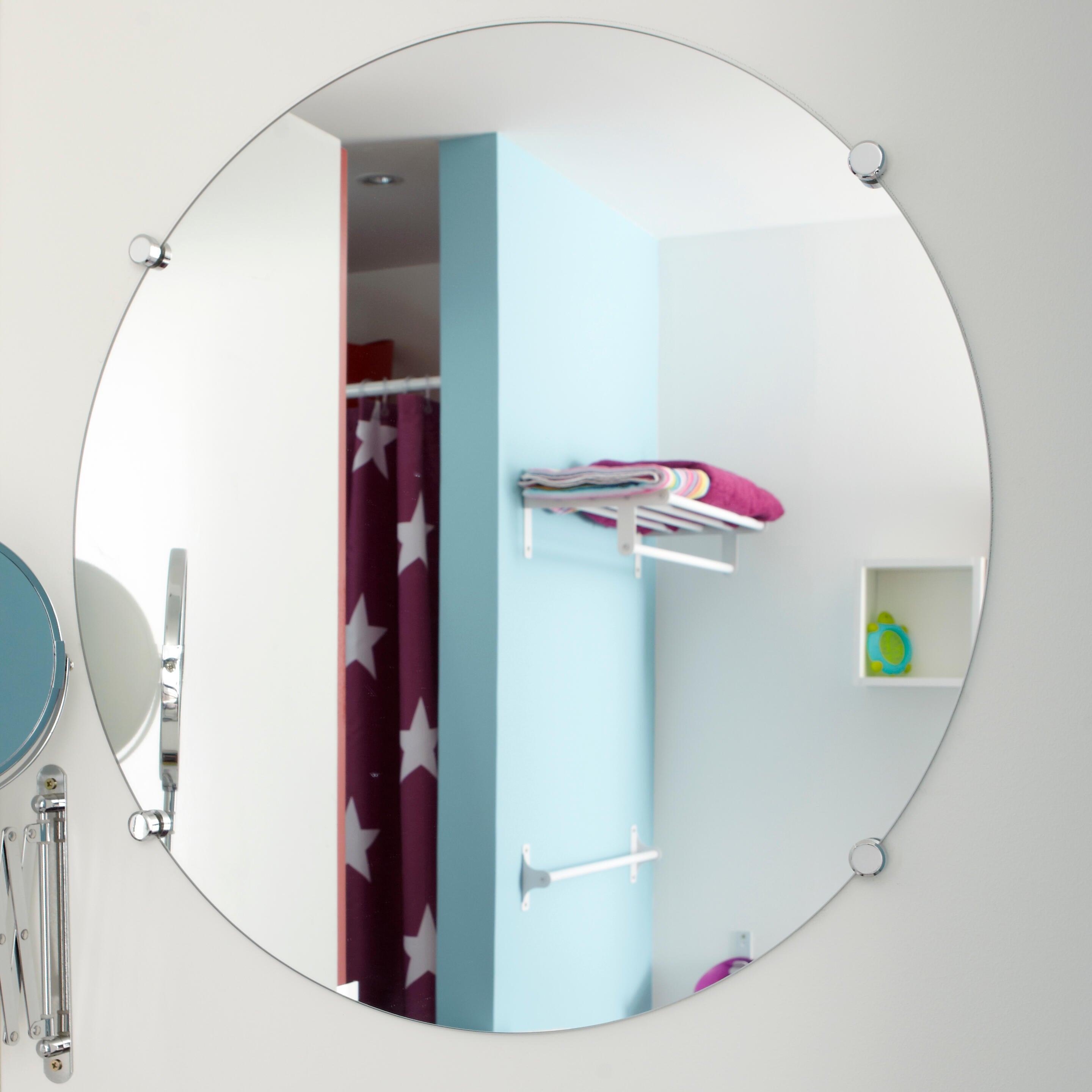 Miroir Bords Polis Rond Diam 60CM - 3