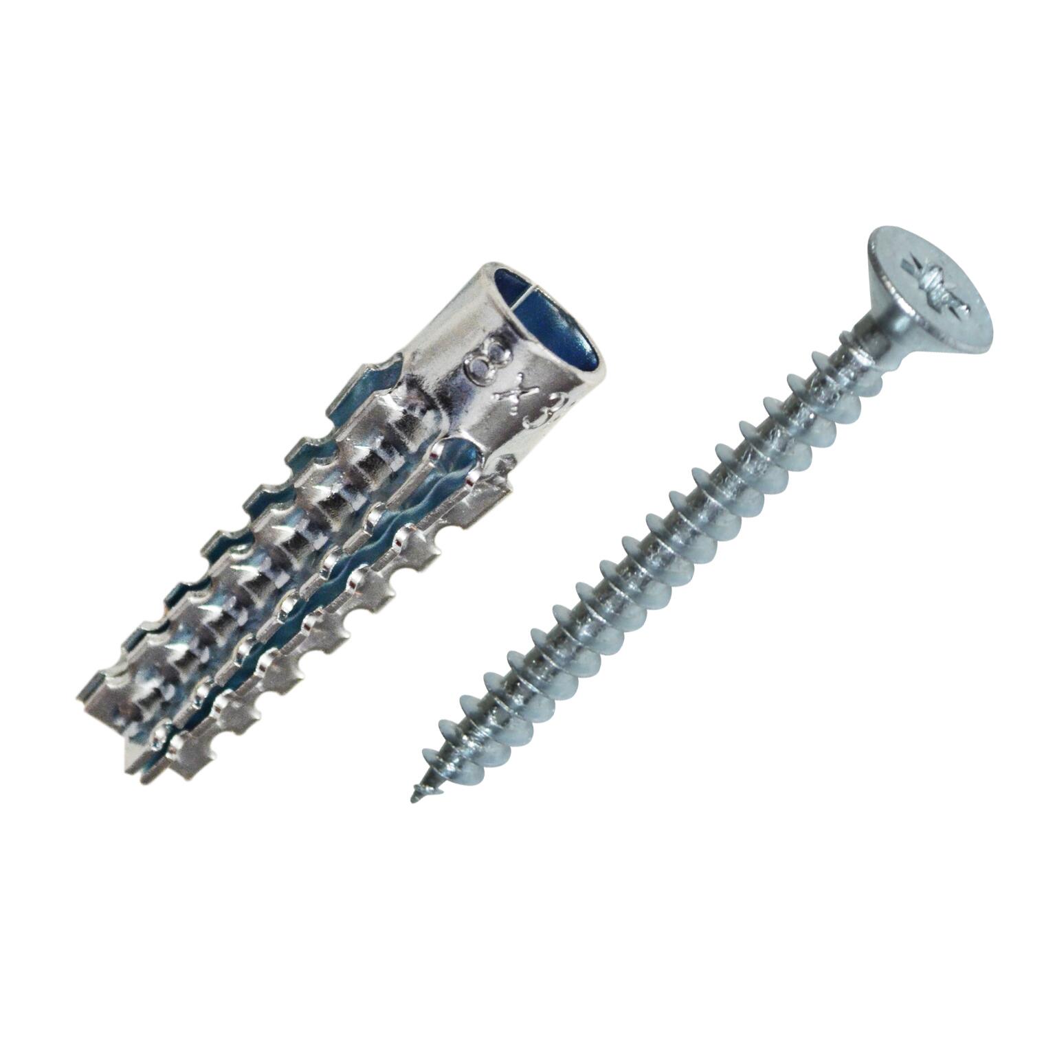 Lot de 8 Cheville murale avec vis SPIT, Ø8 x L.38 mm - 2