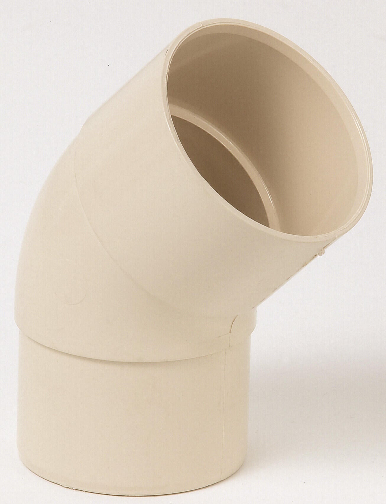 Coude 45° pvc sable GIRPI, Dév.16 cm Diam.50 mm - 3