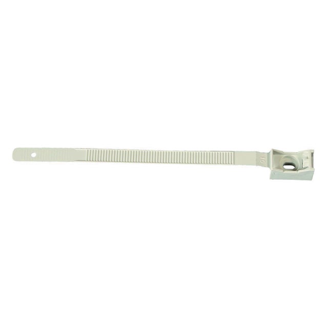 Set di 10 clips a fascetta per condotto elettrico in PVC ø 13-32 mm