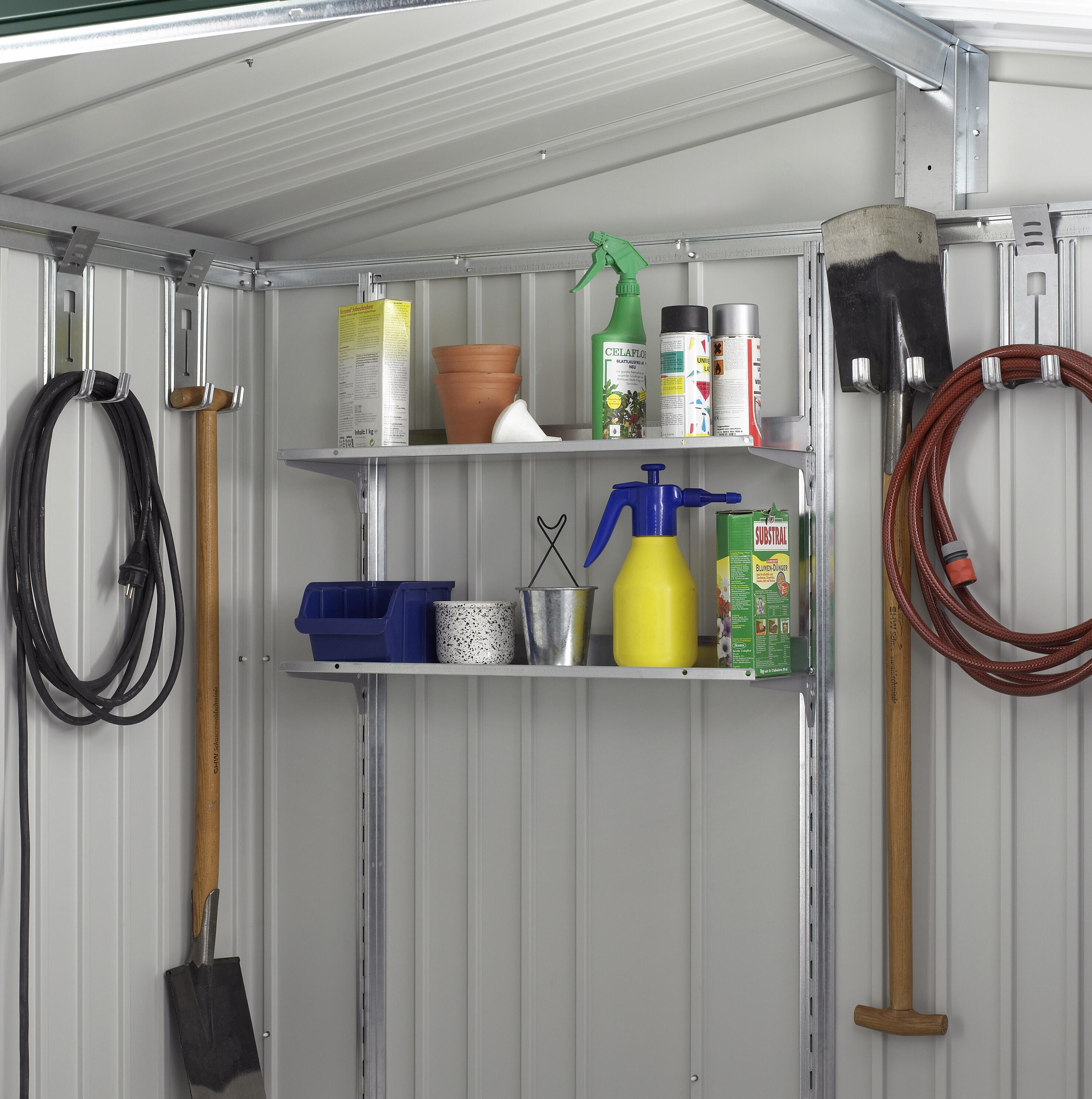 Abri de jardin acier BIOHORT 23040 Ep.0.5 mm, 5.01 m² - 3