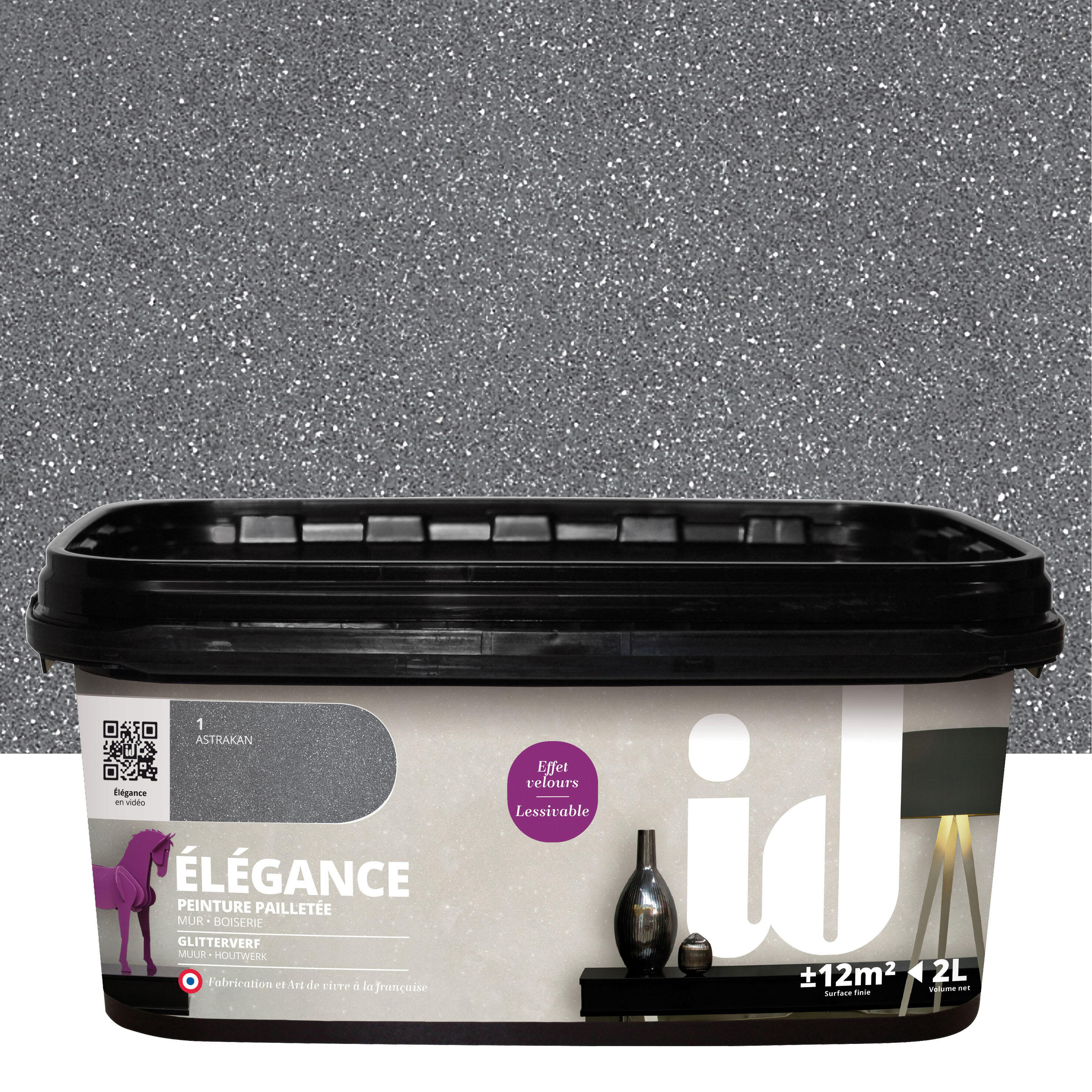 Pittura decorativa Elegance ID effetto paillette astrakan 2 L - 10