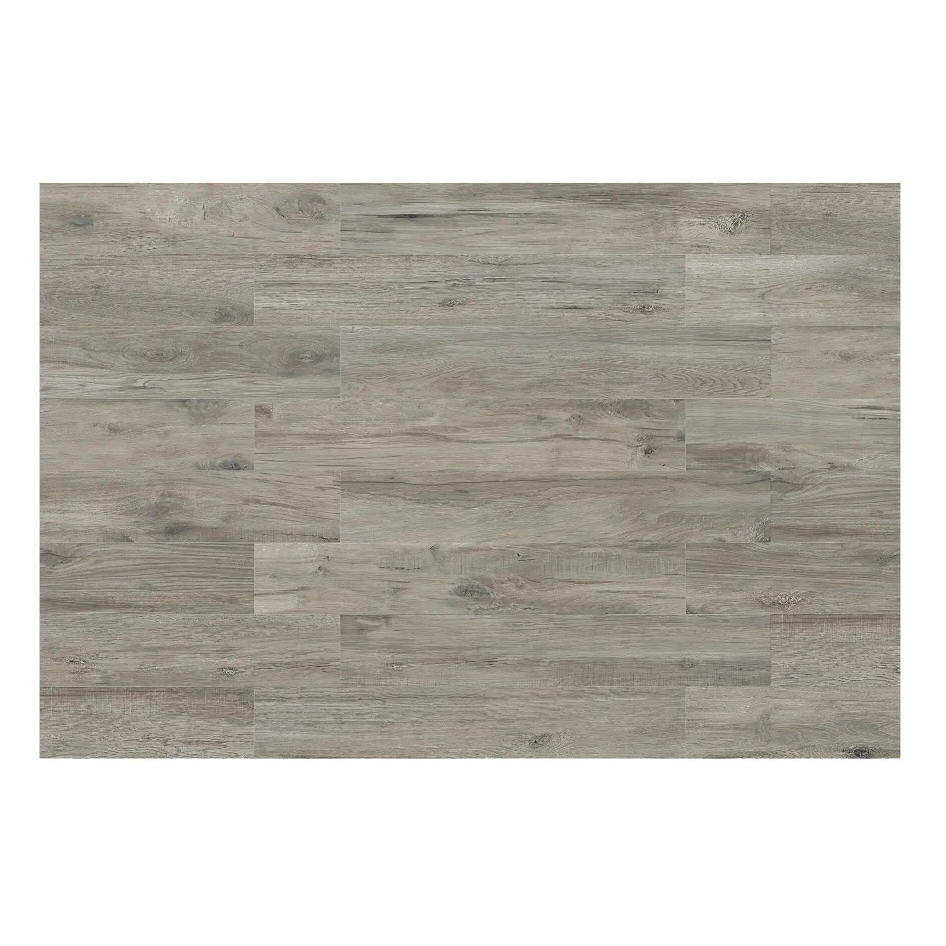 Piastrella da pavimento interno in gres porcellanato 19.5 x 119.5 cm rettificato smaltato grigio Antique R9 traffico intenso (pei 4/5) Sp. 9 mm 1.2 mq - 7