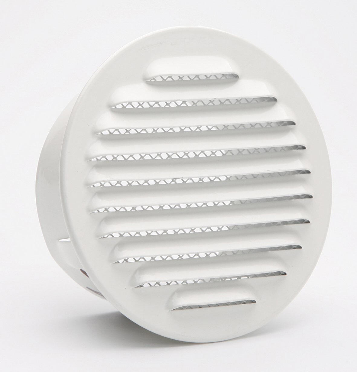 Grille d'aération aluminium laqué Diam.12.5 cm - 2