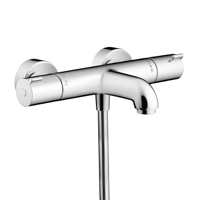 Mitigeur de bain thermostatique chrome, MyFox, HANSGROHE