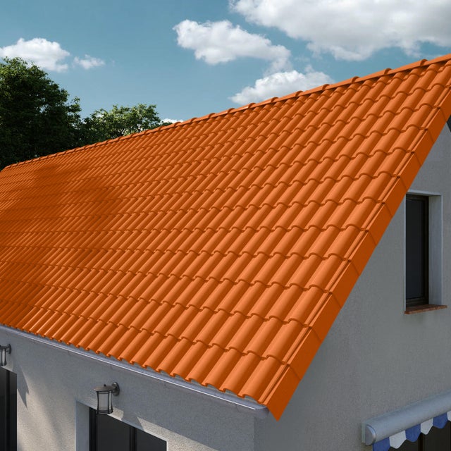 Tuile IMERYS TOITURE rouge Romane sans