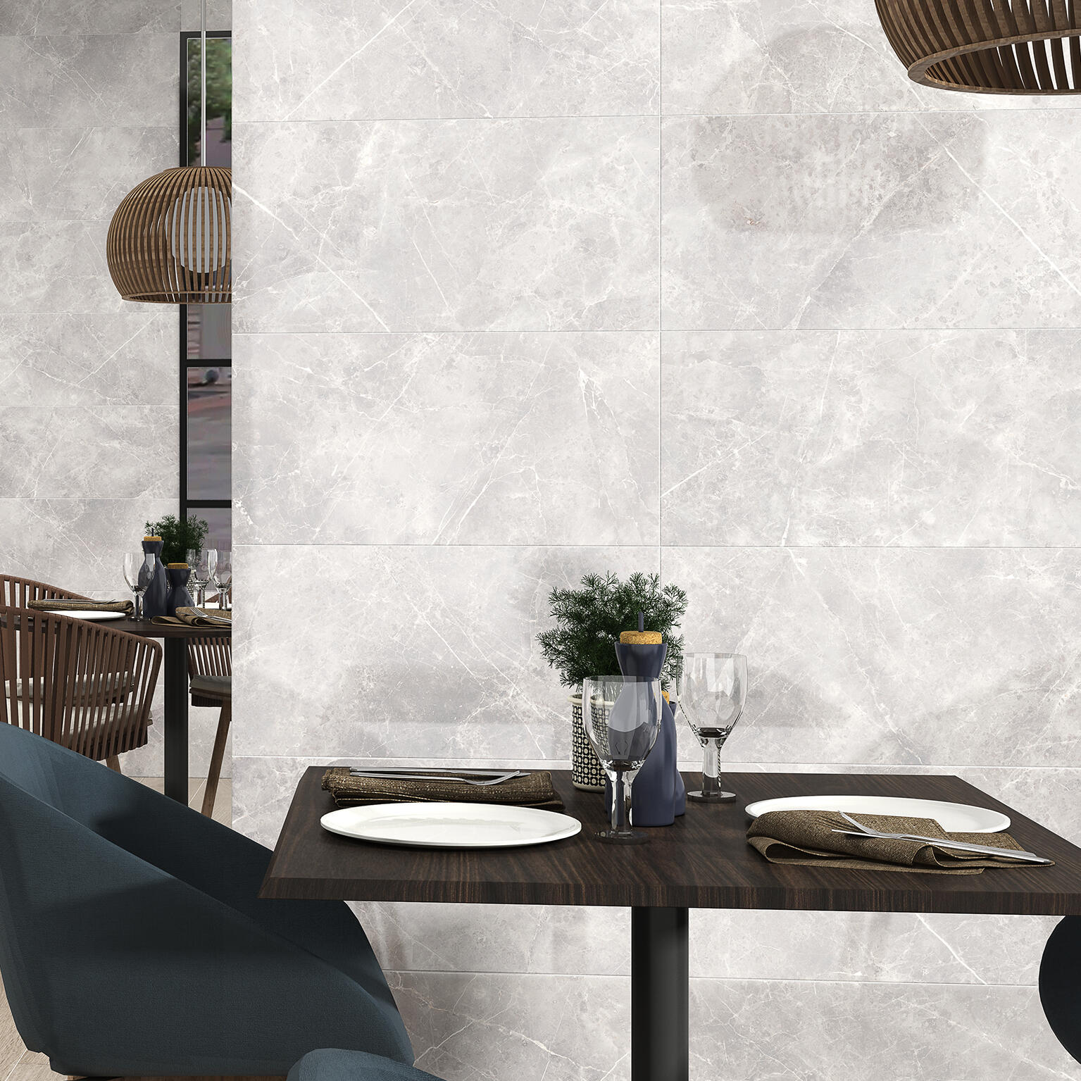 Lot de 4 plinthes, gris, Ht.  x L. 45 cm, Ep.10 mm - 2