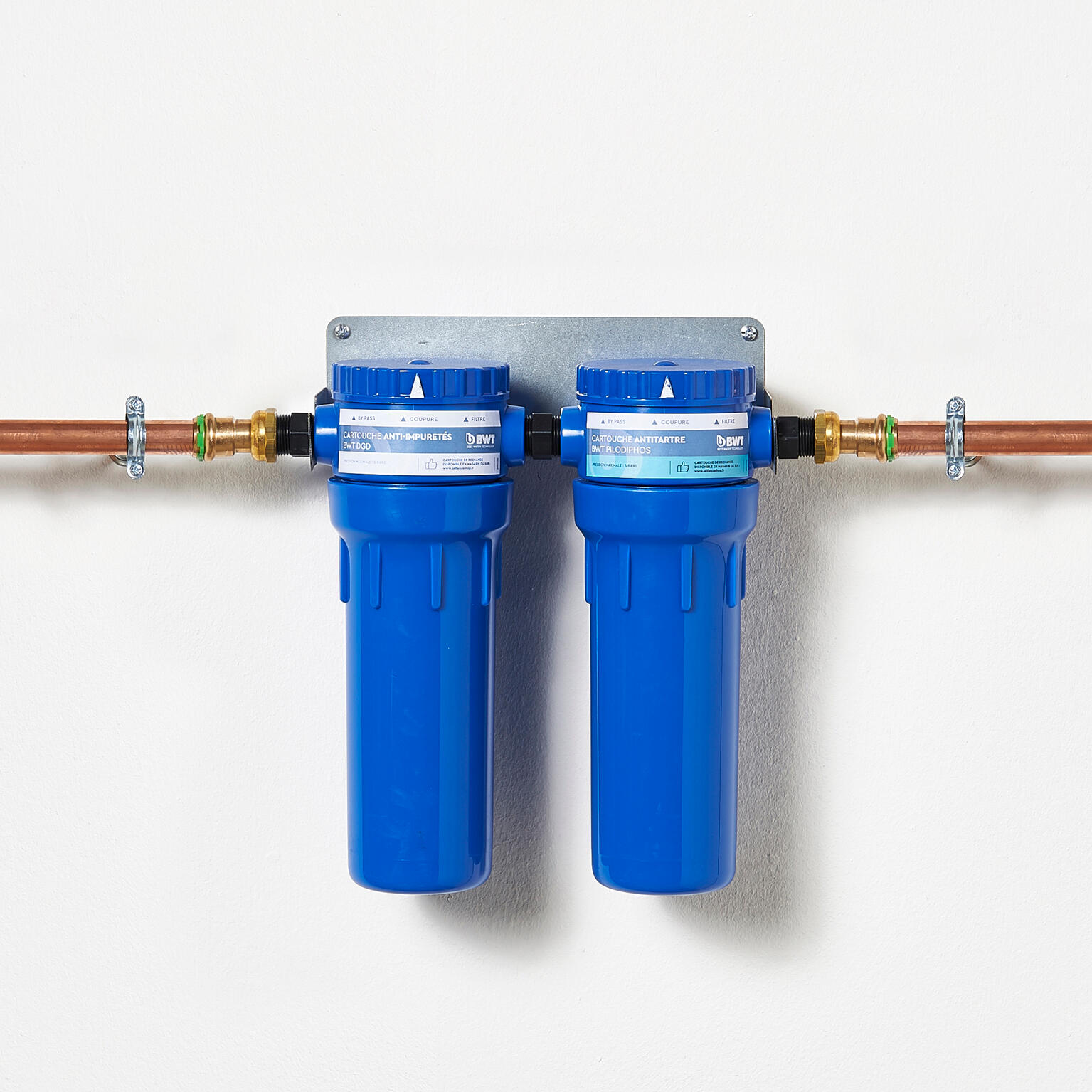 Station de filtration antitartre et anticorosion pilodiphos PAP by pass, BWT - 2