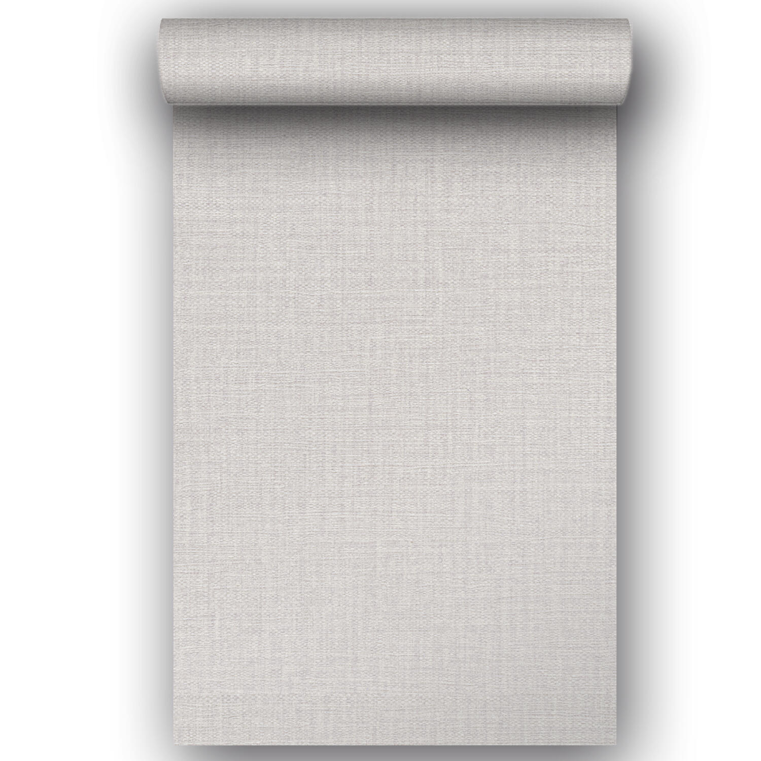 Papier peint vinyle Textile nacré gris smoke - 5