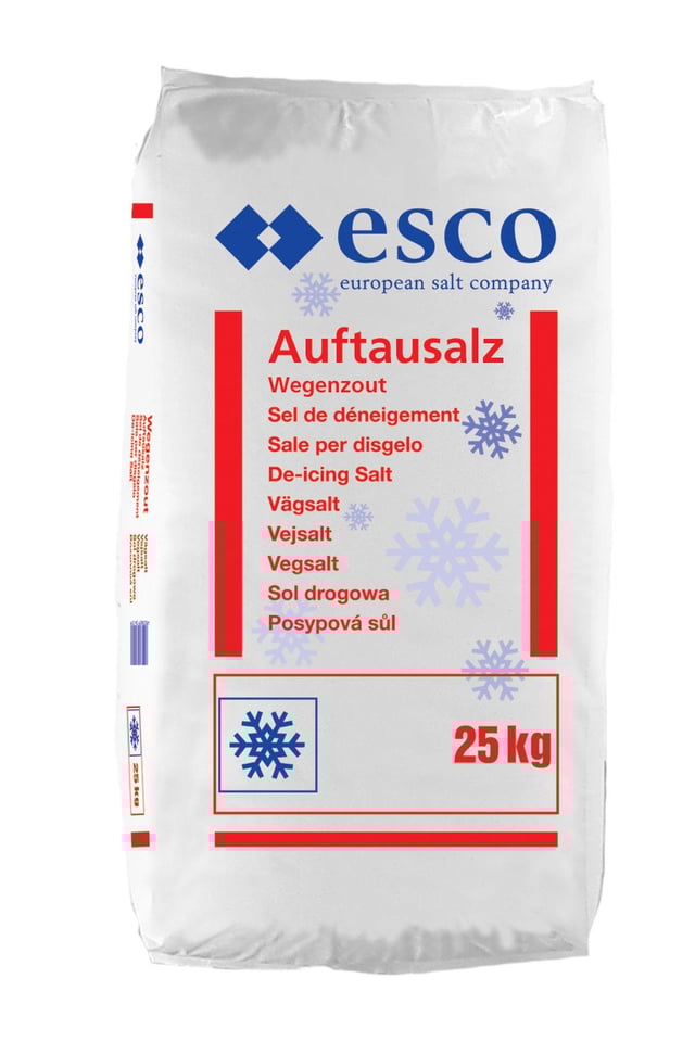 Sel de déneigement en sac 25 kg