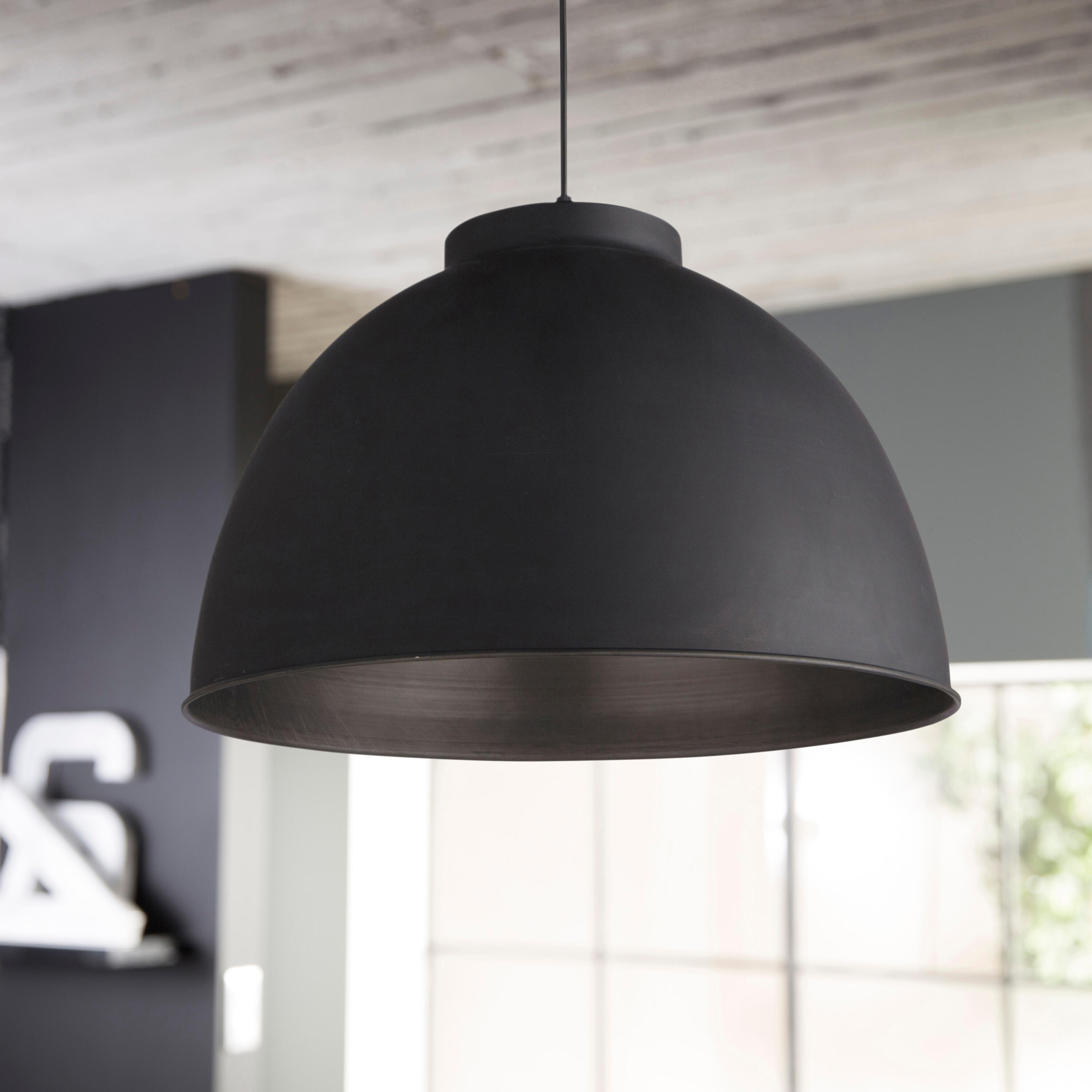 Suspension Dock acier, noir, Diam.45 cm, E27 - 3