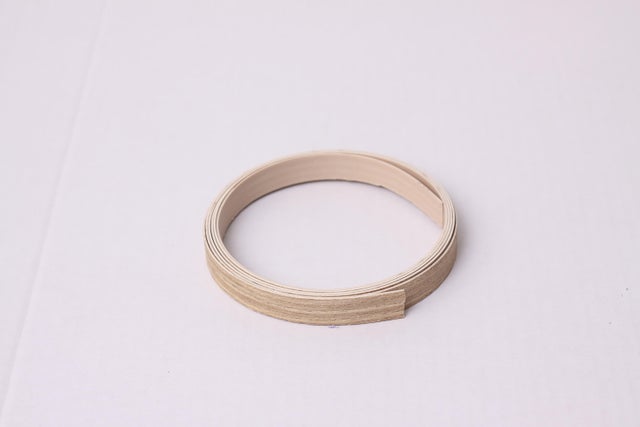 Chant de crédence papier Chene light bark structuré L.500 x l.1.3 cm