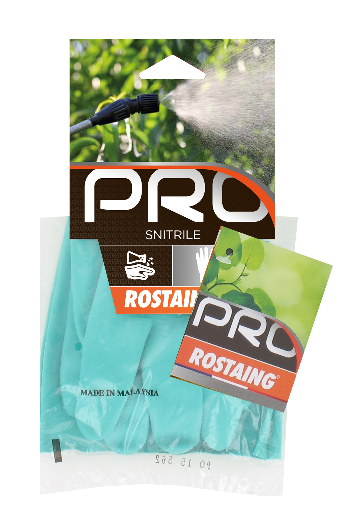 gant pour les travaux chimiques nitrile, T 8 ROSTAING - 4