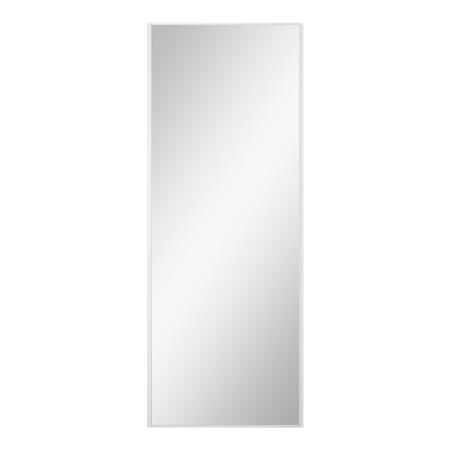 Porte de placard coulissante Reflect blanc l.96.2xH.250cm