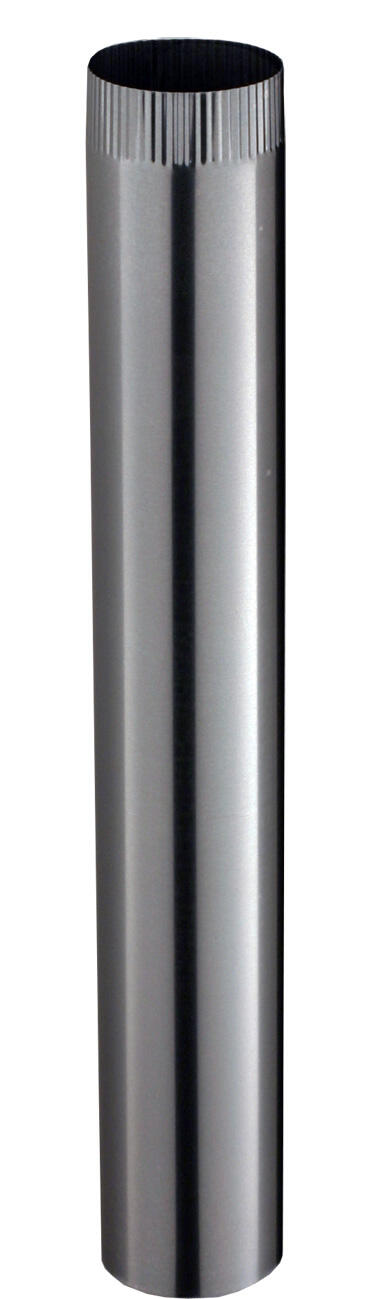 Tuyau aluminié de raccordement POUJOULAT, diam. 153 mm 100 cm