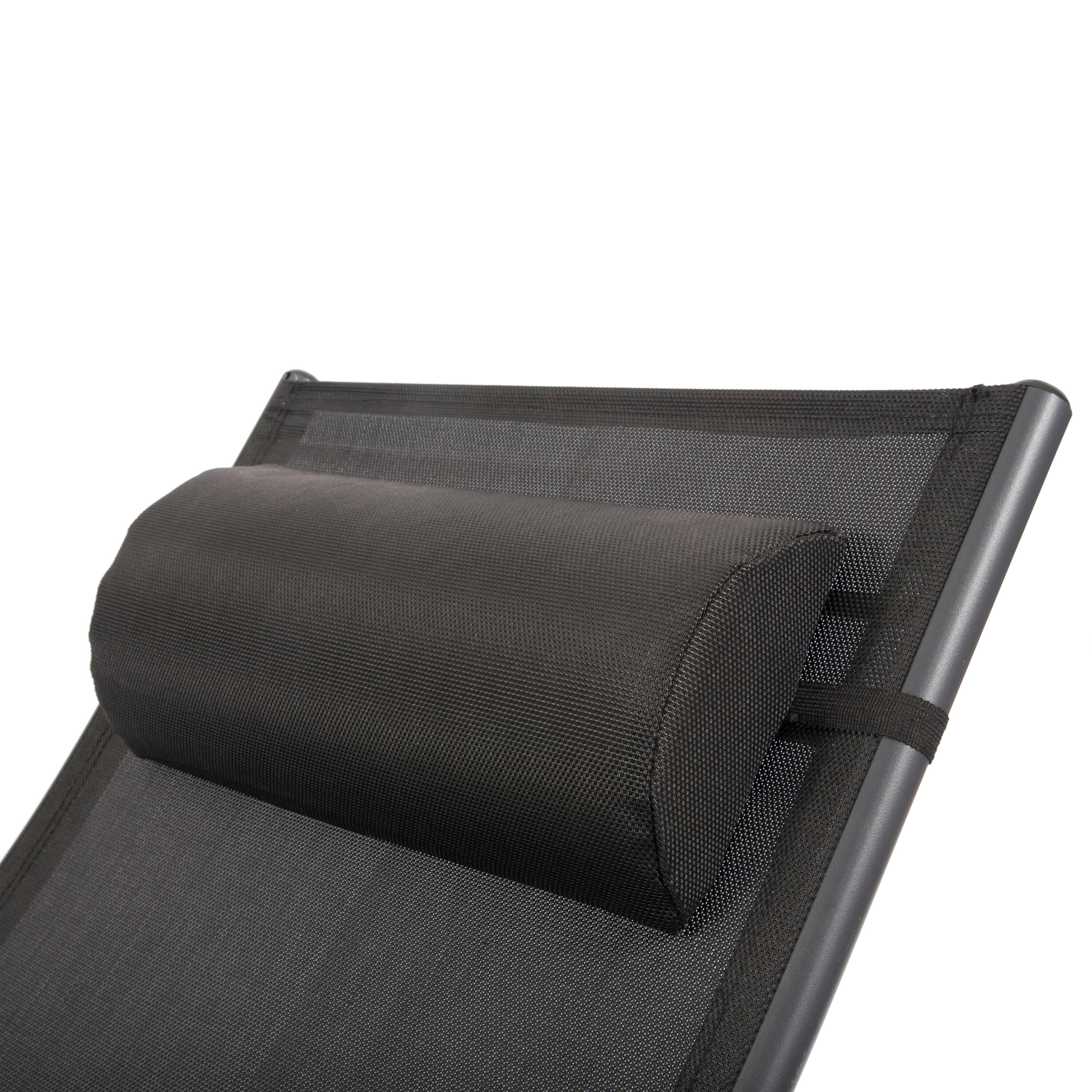 Bain de soleil de jardin DCB GARDEN Cl76-nm en aluminium noir - 3