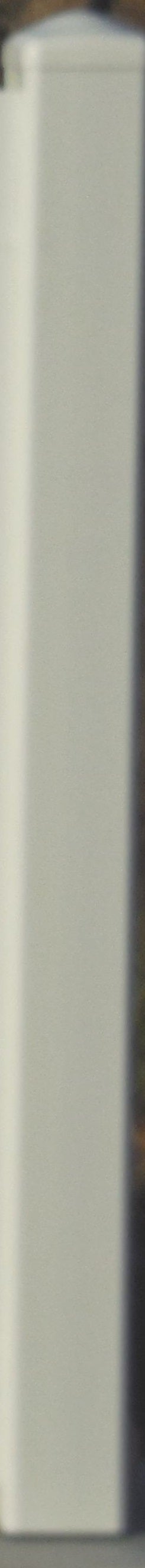 Kit poteau pvc blanc, l.8 x P.8 x H.95 cm