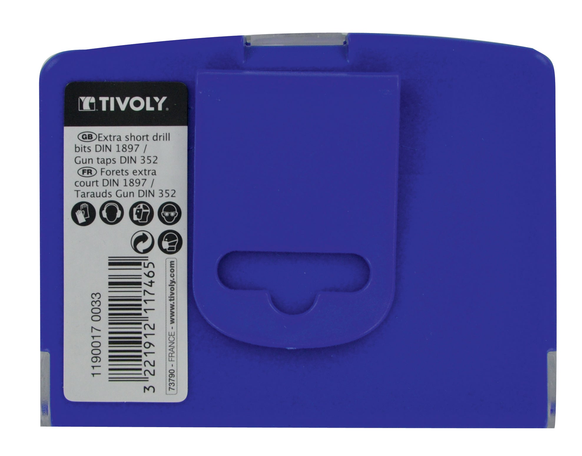 Coffret de 4 tarauds et 4 forets HSS, Diam.3 à 8 mm TIVOLY - 4