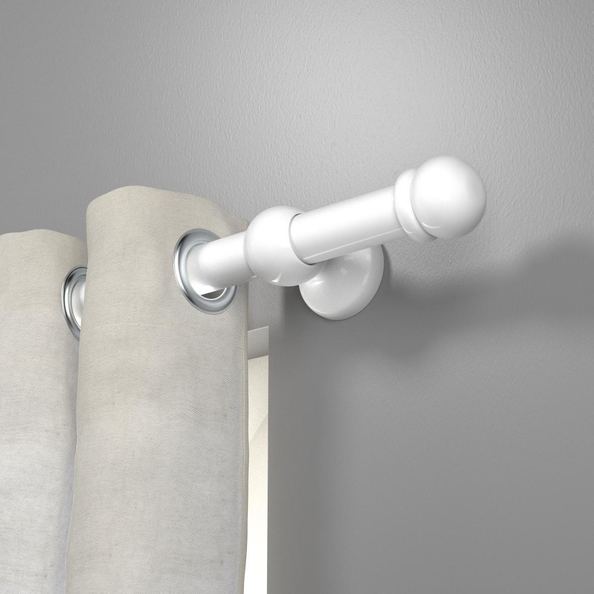 Suporte de teto fechado INSPIRE D28 BRANCO LACADO - 2