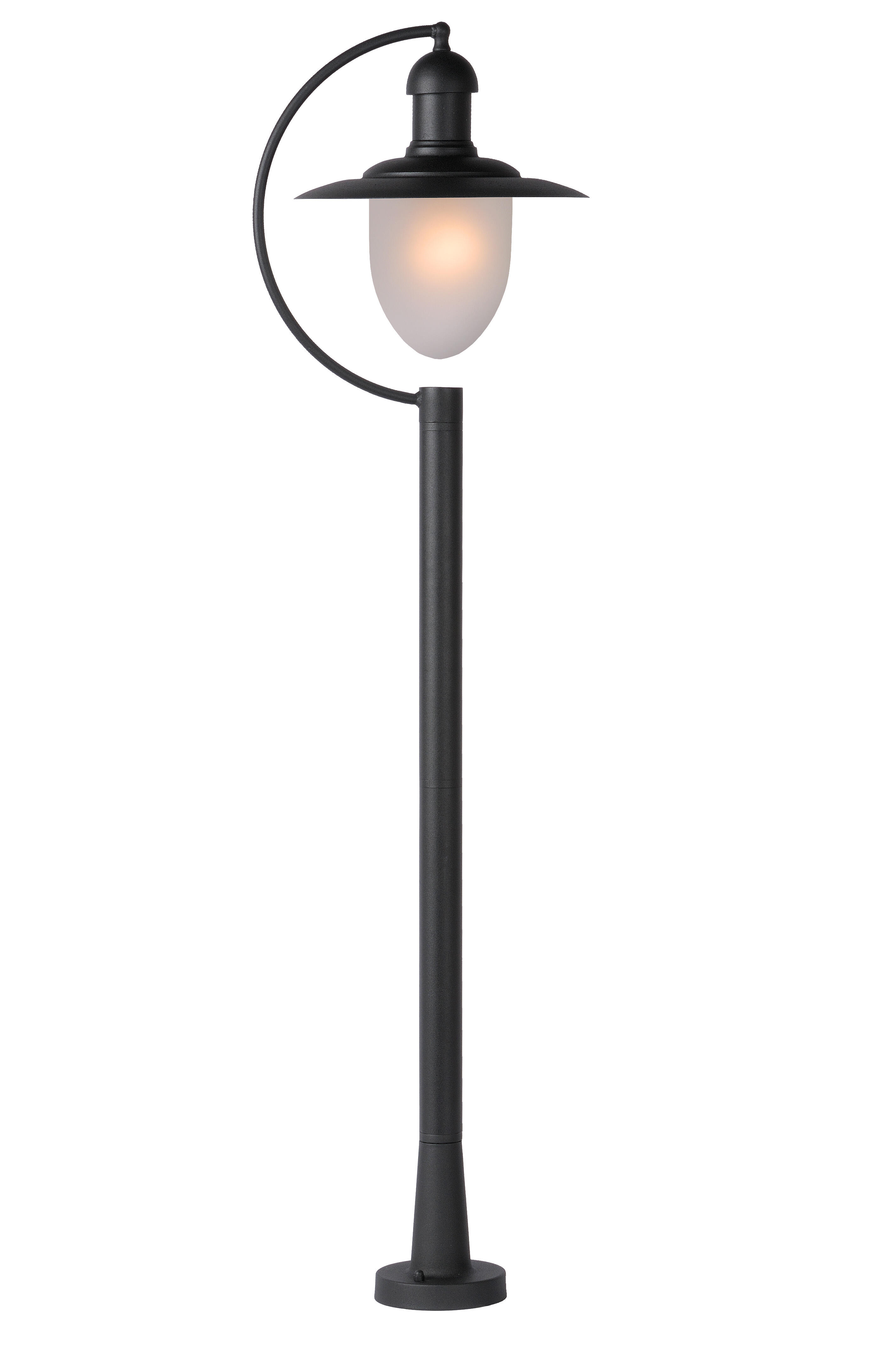 Lampadaire extérieur e27 max 60W noir Aruba LUCIDE - 3