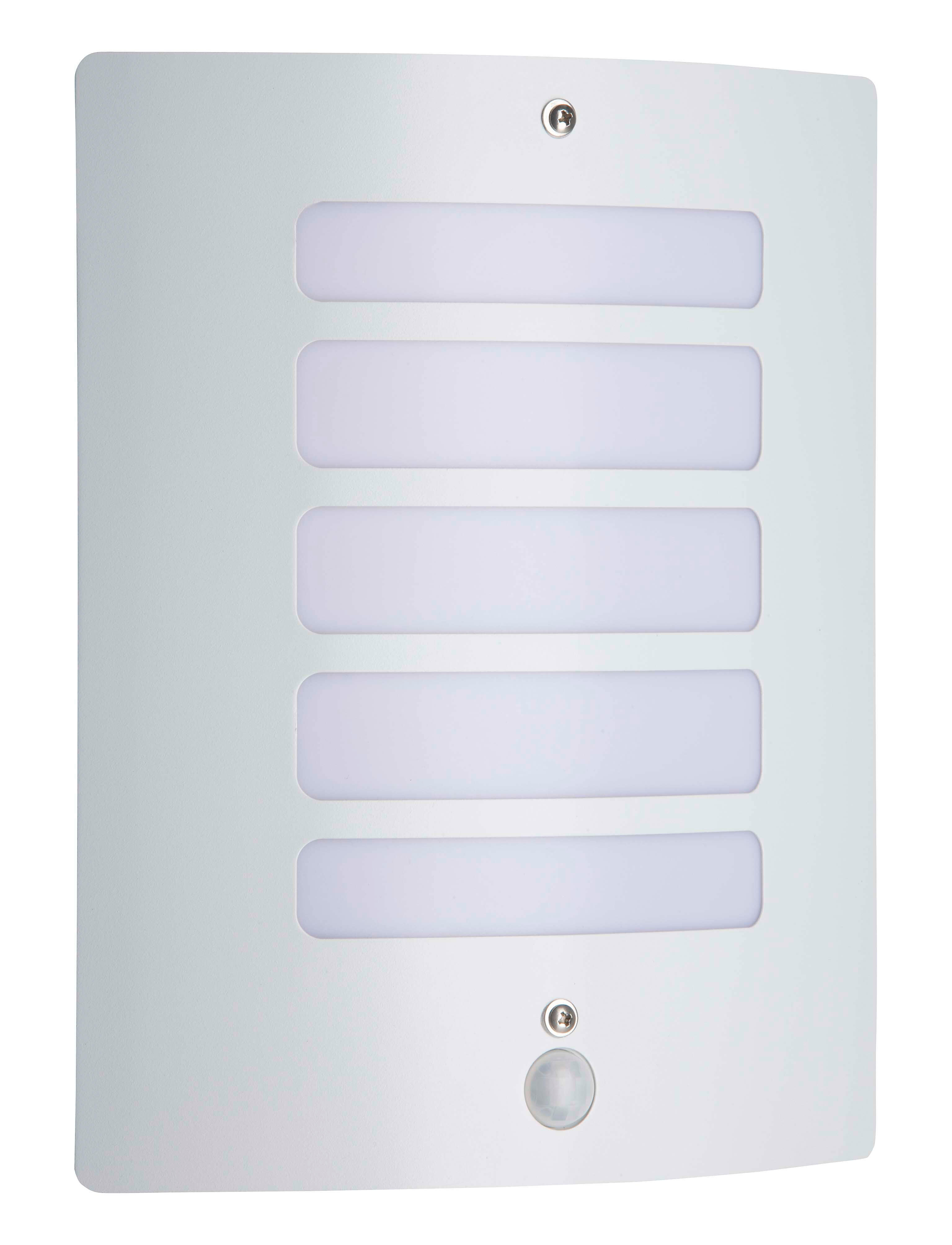 Applique extérieure à détecteur E27 max 60W blanc Todd BRILLIANT - 2
