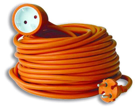 Rallonge jardin ELECTRALINE Ho5 vv-f 2x1.5mm² 40m