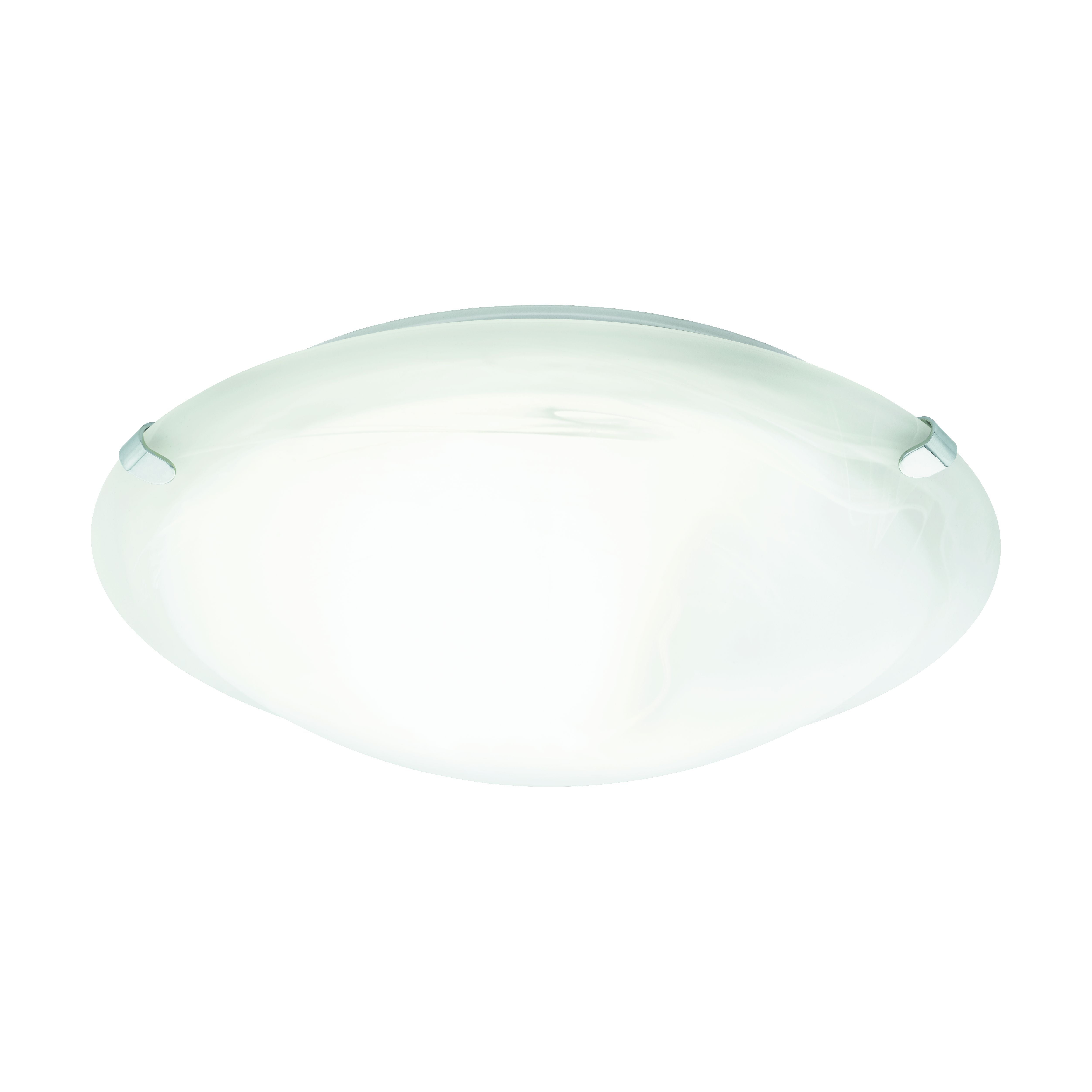 Plafonnier 1xe27, essentiel blanc INSPIRE Island D.30 cm - 2
