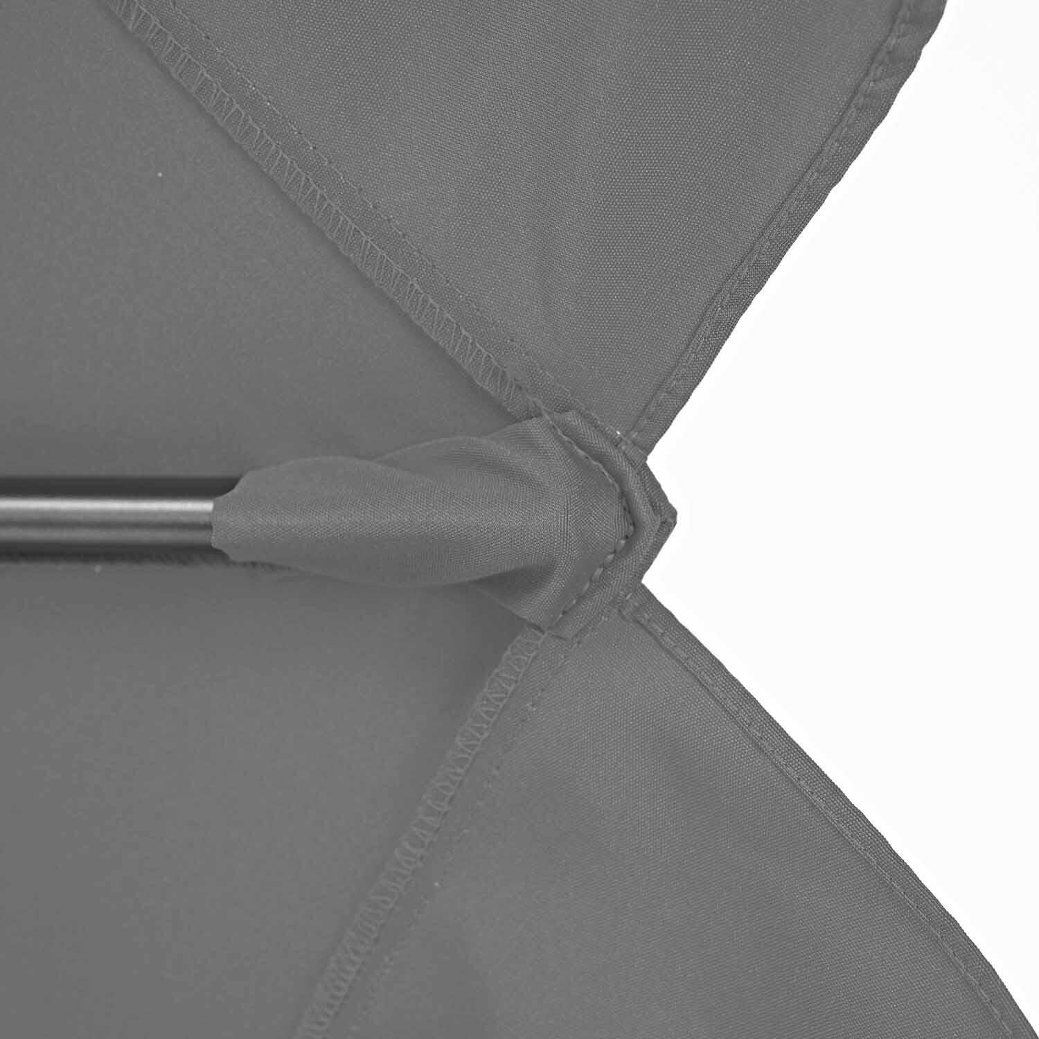 Parasol NATERIAL Avea anthracite hexagonal - 8