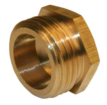 Lot de 2 Bouchon pour tuyau cuivre à visser M/M D.3/4