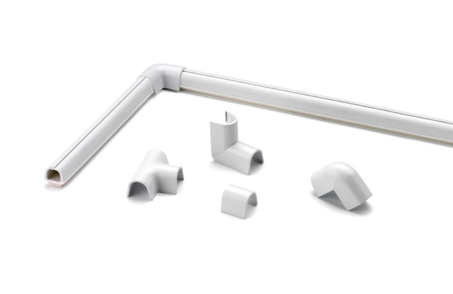 Canalina 100 x  0.8 cm 1 M  bianco INOFIX autoadesiva