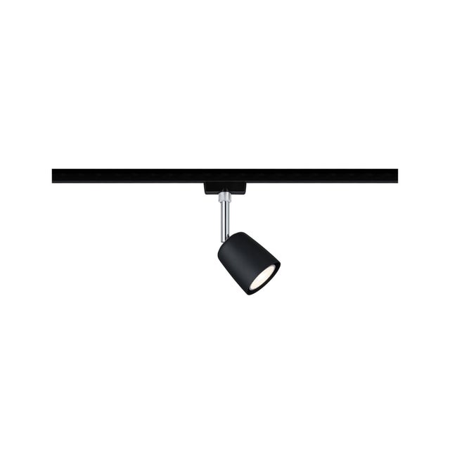 Spot LED URail Cover GU10 230V design métal noir mat, PAULMANN