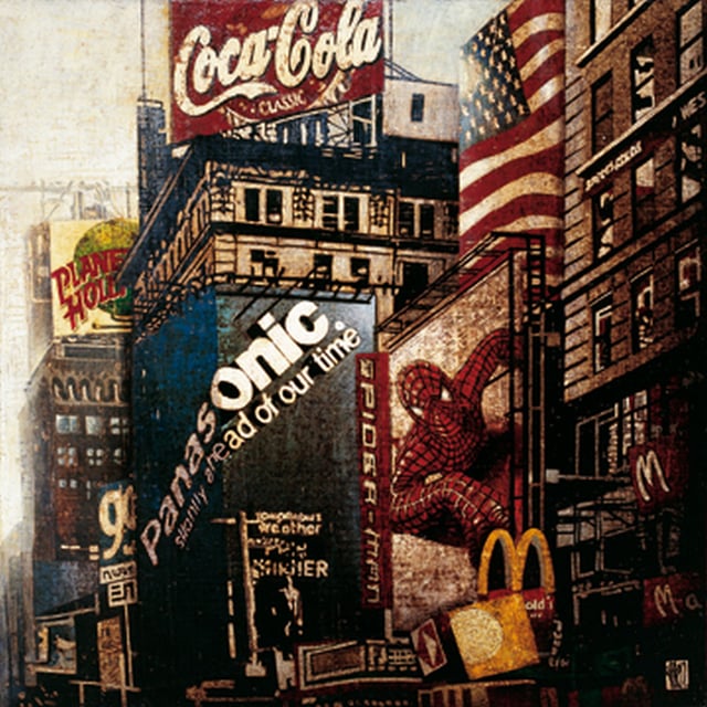 Affiche Spiderman planet, multicouleur EDITIONS BRAUN l.30 x H.30 cm