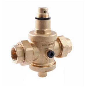 Valvola Riduzione Pressione Acqua Con Filtro - Ottone, Manometro, Regolabile 1.5-10 Bar, Per Tubazioni - Foto 10