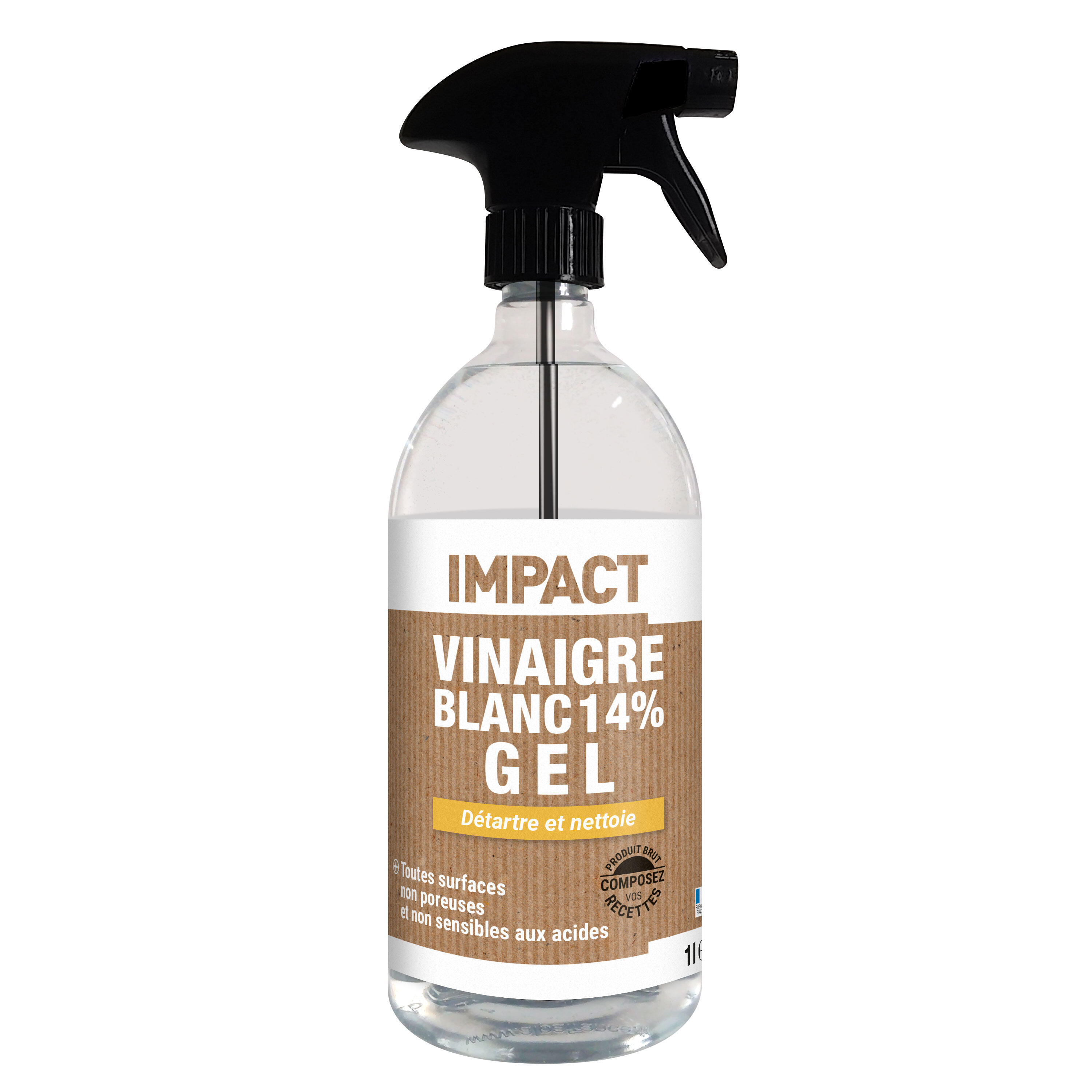 Vinaigre blanc, acide citrique Leroy Merlin