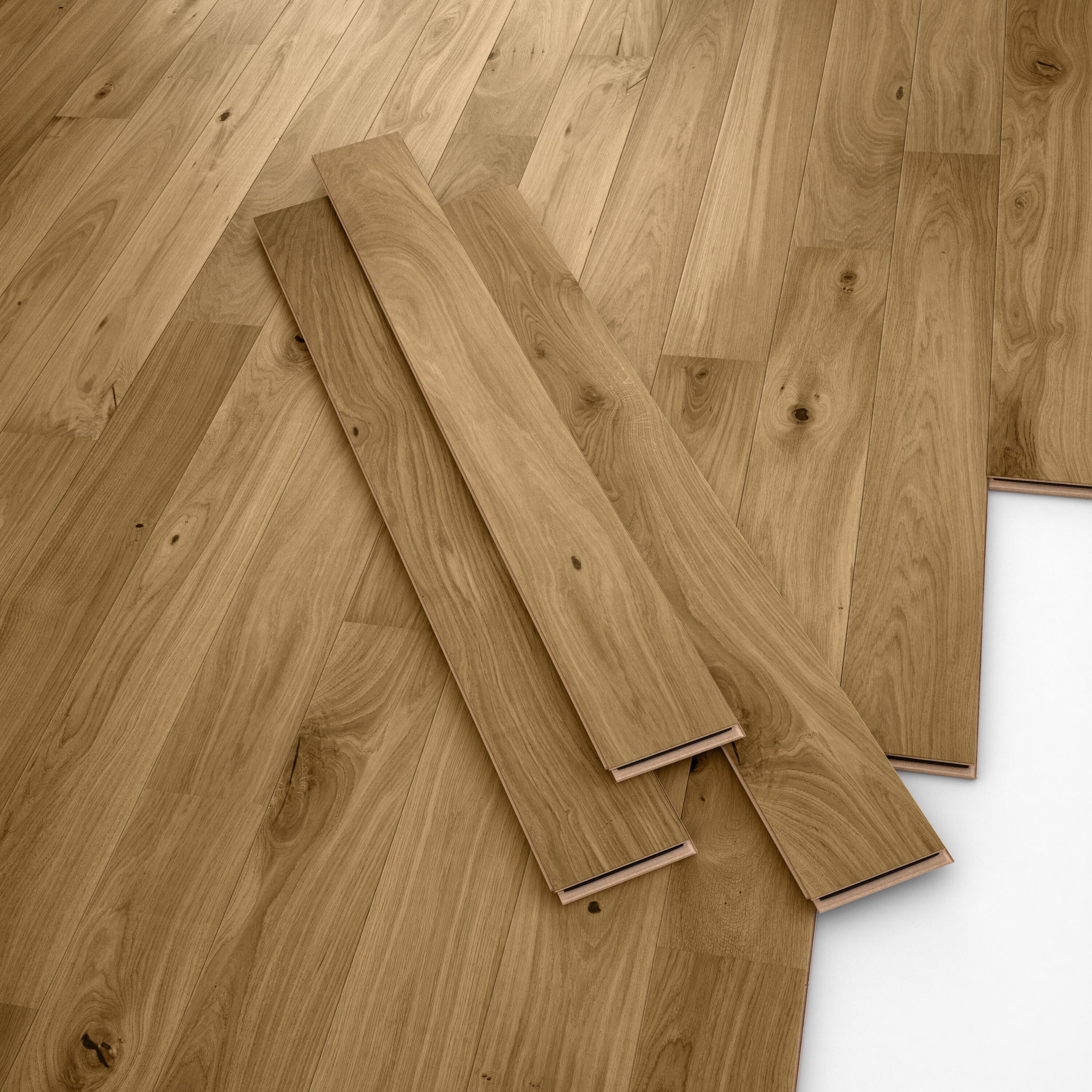 Echantillon Parquet intenso chêne blond vitrifié M - 3