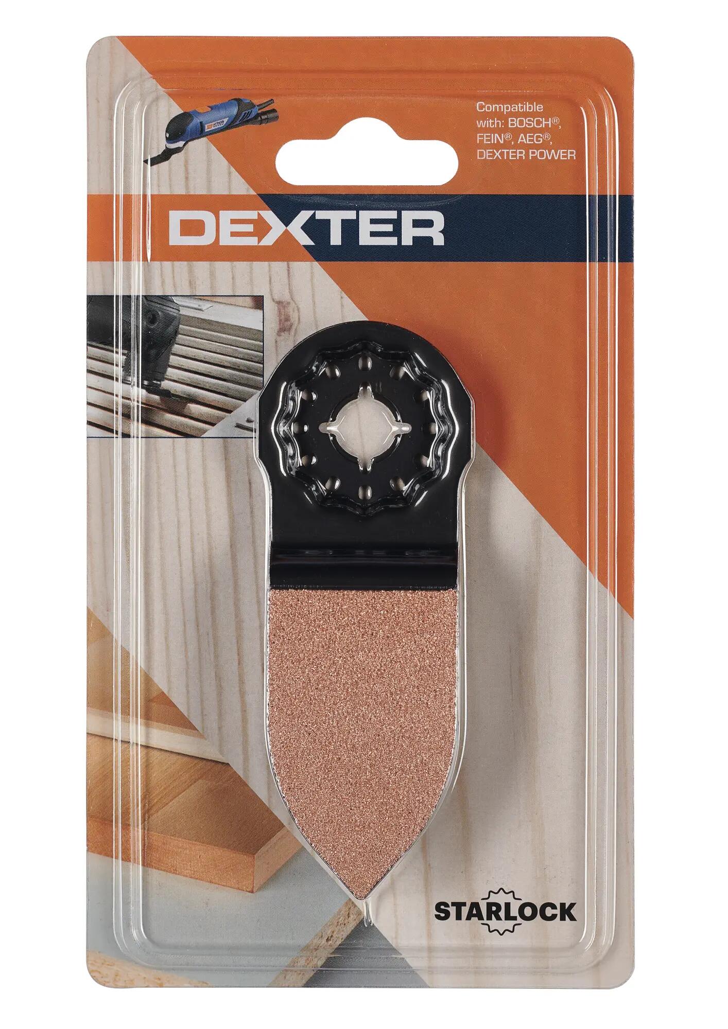 Doigt de ponçage en carbure pour outil multifonction, DEXTER Starlock - 3