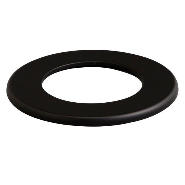 rosace pour raccordement JONCOUX Diam.125 mm noir mat