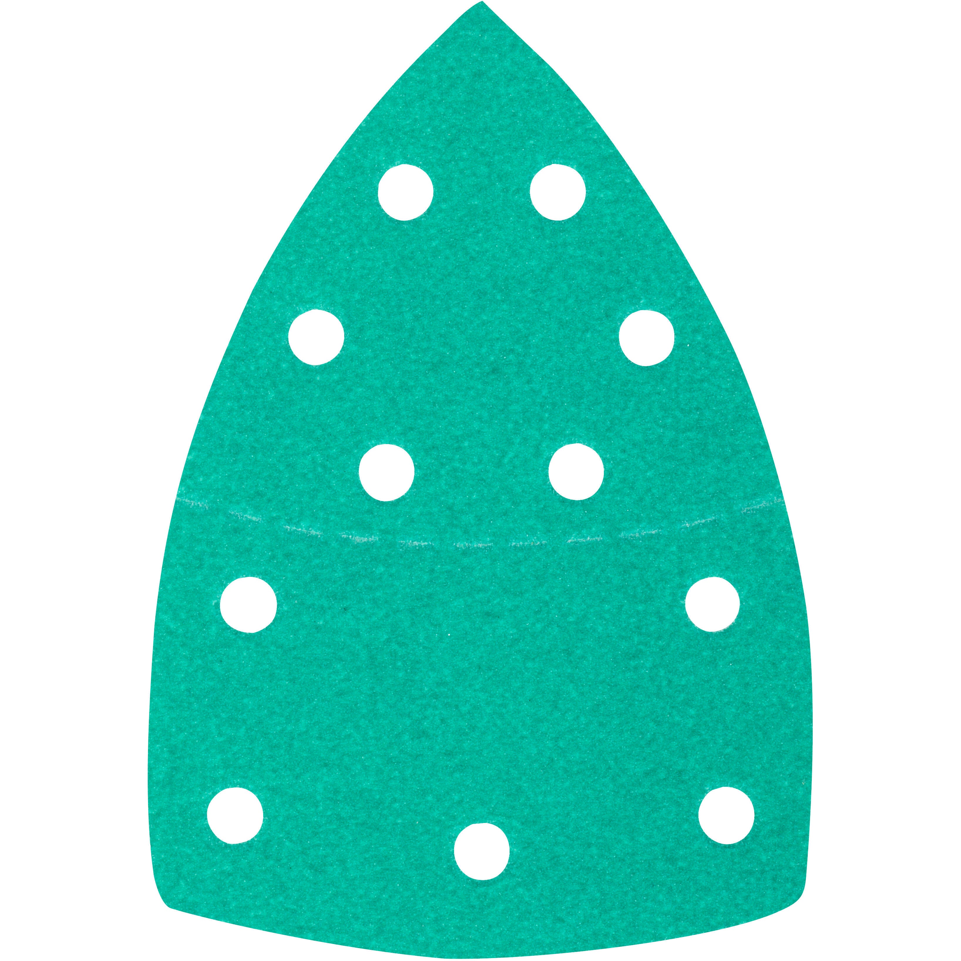 Lot de 10 patins abrasifs NORTON, 102x152 mm, grains 80 - 2