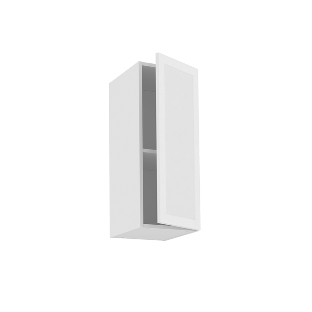 Meuble haut de cuisine Newport blanc 1 porte H77 x l30