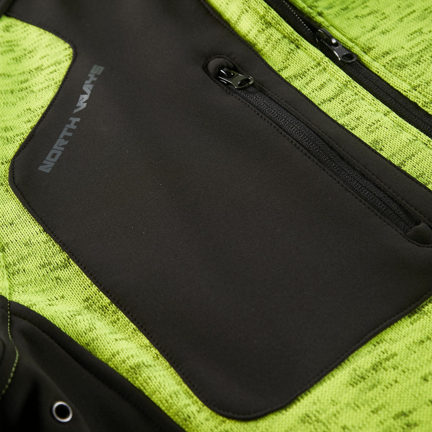 Gilet de travail Arsenal jaune fluo xl, NINE WORTHS jaune, taille xl - 5