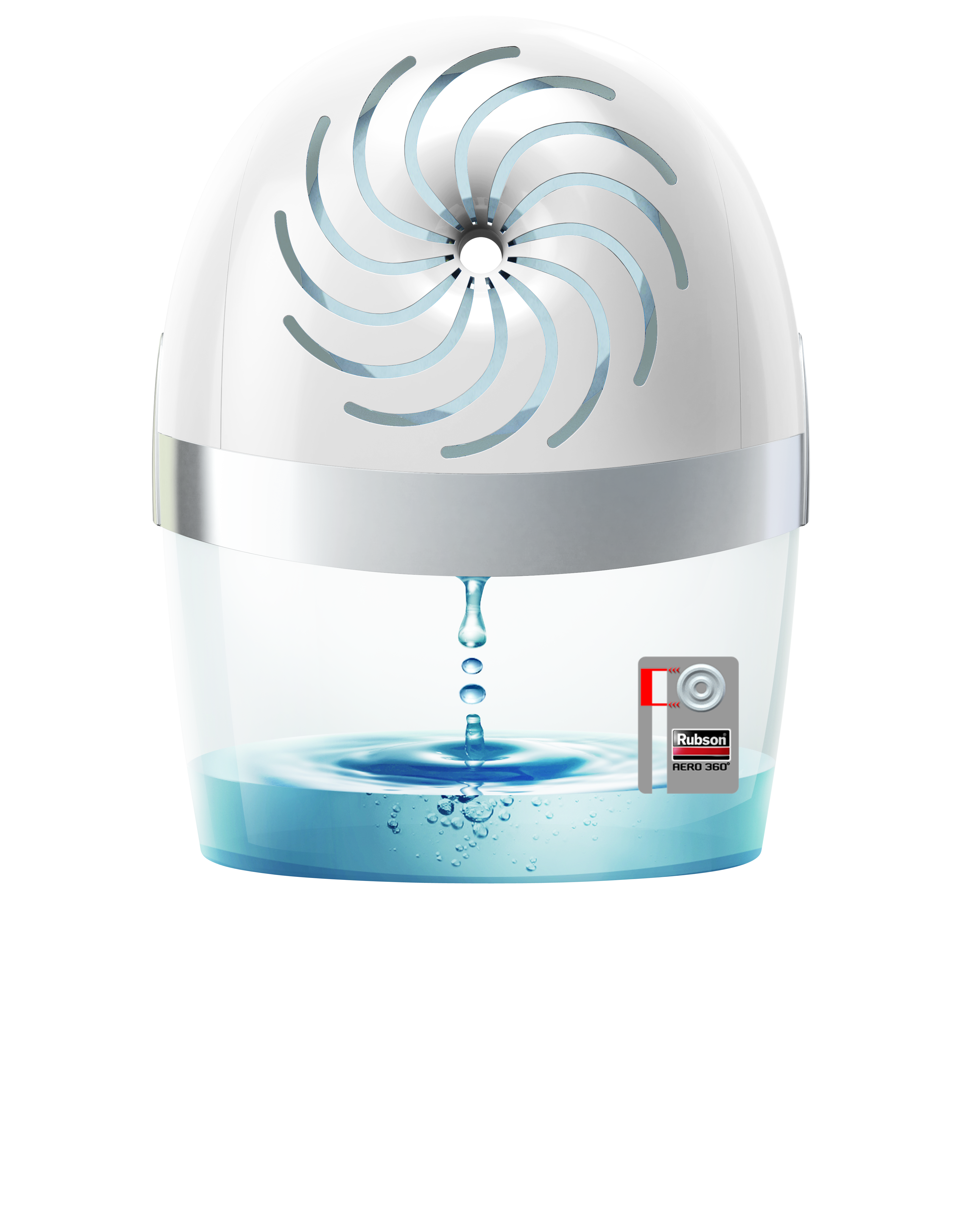 Absorbeur d'humidité avec une recharge RUBSON Aéro 360°, 20 m² - 2