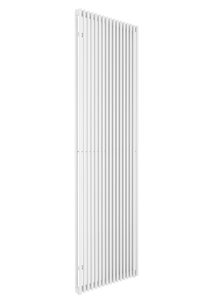 Radiateur eau chaude vertical ACOVA Filin double blanc, 1972W H.200 x l.56.3 cm